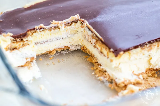 If you haven't added this incredibly popular and easy no-bake dessert to your family's repertoire, now's the time to make some Eclair Cake!