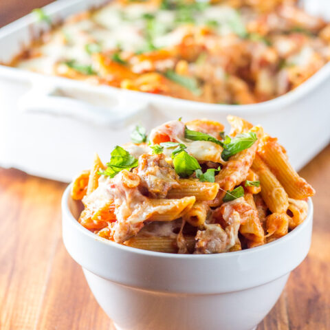 Baked Italian Sausage Penne