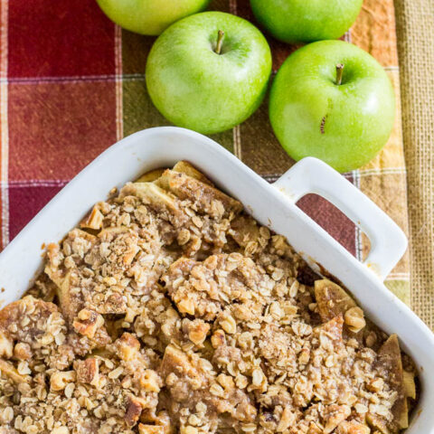 Overnight Apple Crisp French Toast