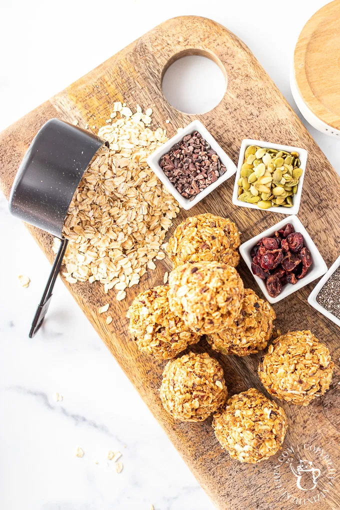 pumpkin protein balls