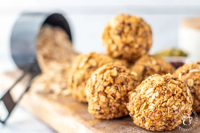 pumpkin spice protein ball recipe