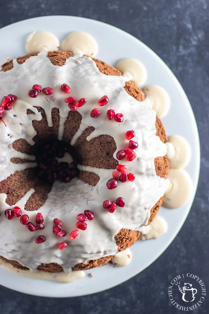 Cocoa Chiffon Cake for Christmas