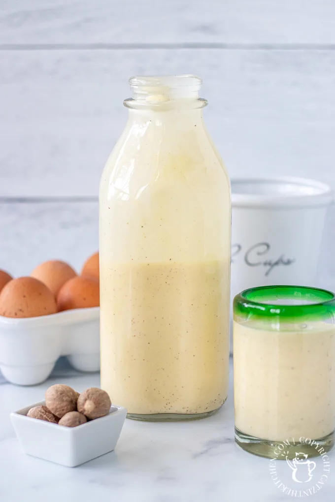 Homemade Eggnog using Leftover Egg Yolks - The Cookie Writer