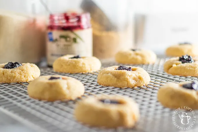 Thumbprint Cookies baking