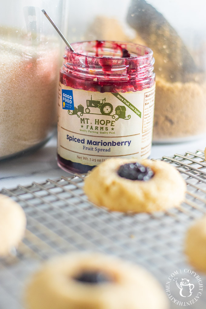 mt hope farms Spiced Marionberry fruit spread 