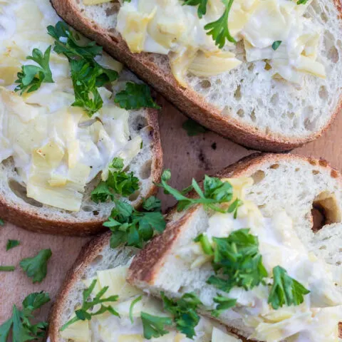 Artichoke Bruschetta