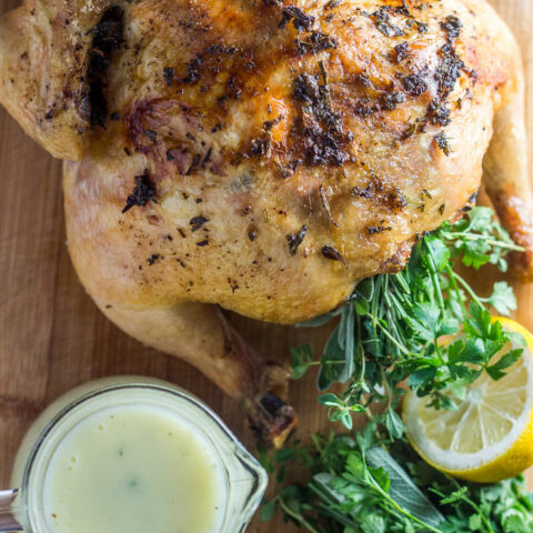 Roasted Chicken with Fresh Herbs