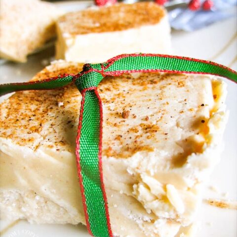 Eggnog Fudge