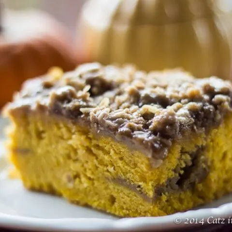 Pumpkin Spice Latte Coffee Cake