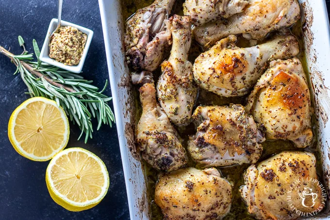 One Pan Roasted Rosemary Mustard Chicken picture 