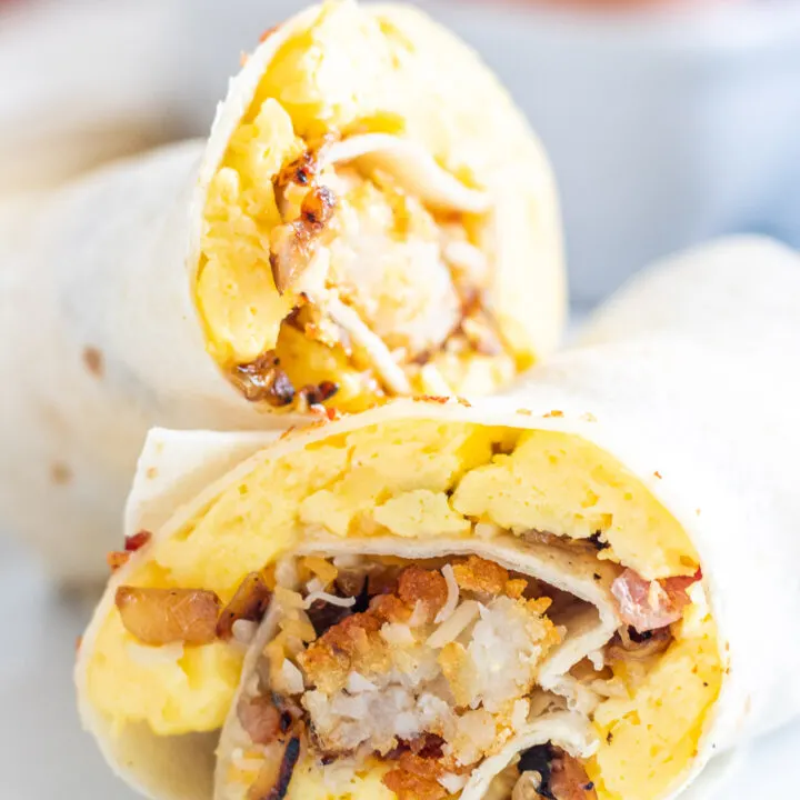 Freezer Friendly Breakfast Burritos