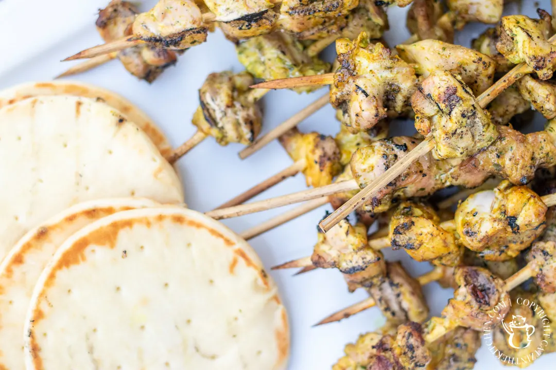 Curry Ginger Chicken Kabobs recipe