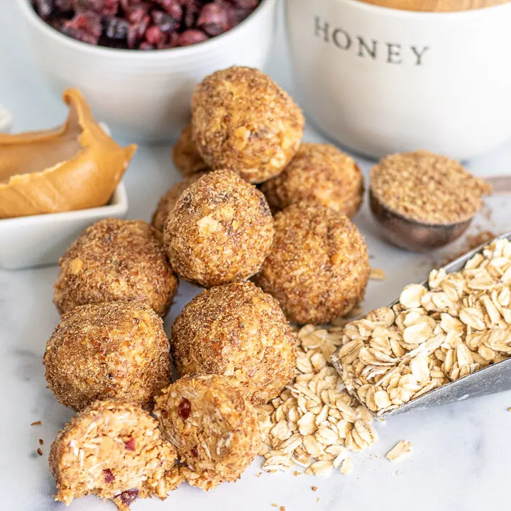 Honey Oat Power Balls