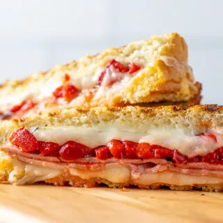 Ham and Roasted Red Pepper Panini