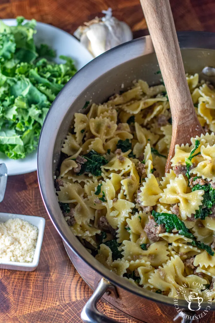 Kale & Sausage Pasta recipe