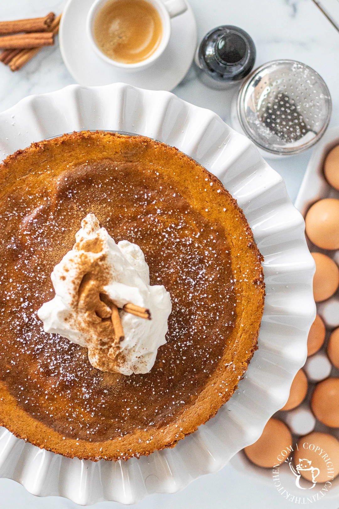 Pumpkin Latte Cheesecake