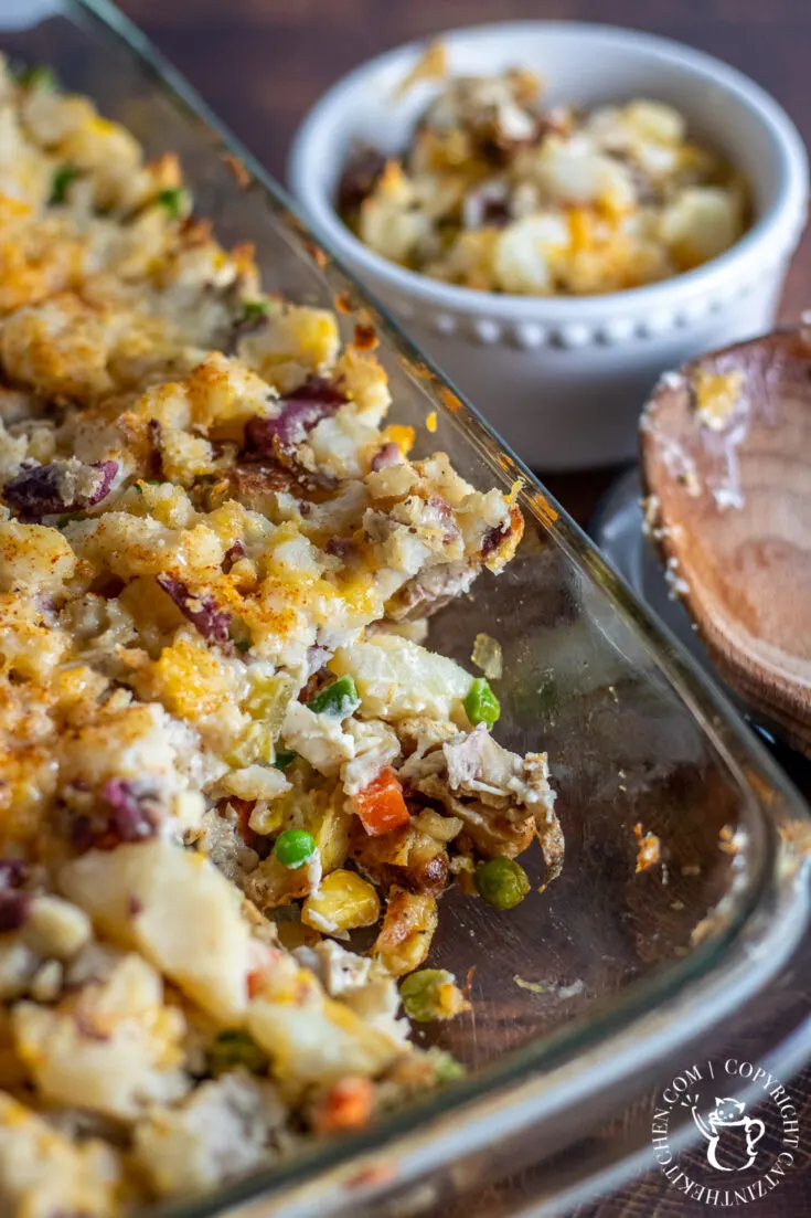 Thanksgiving Leftovers Shepherd's Pie ingredients 