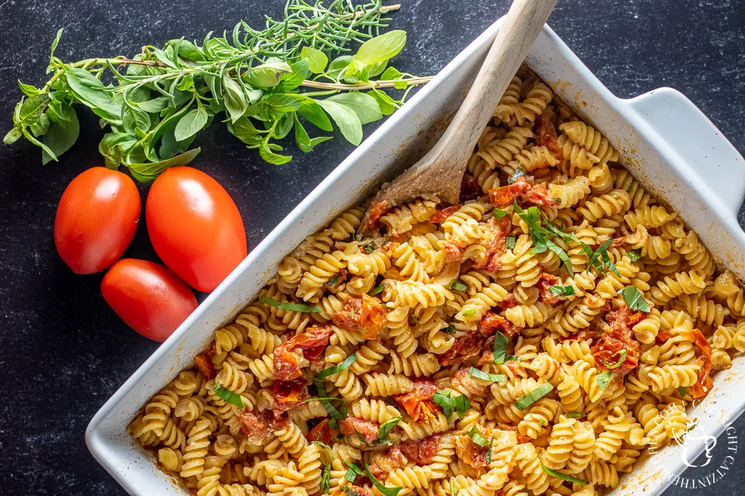 Baked Feta Pasta (aka TikTok Pasta) recipe 