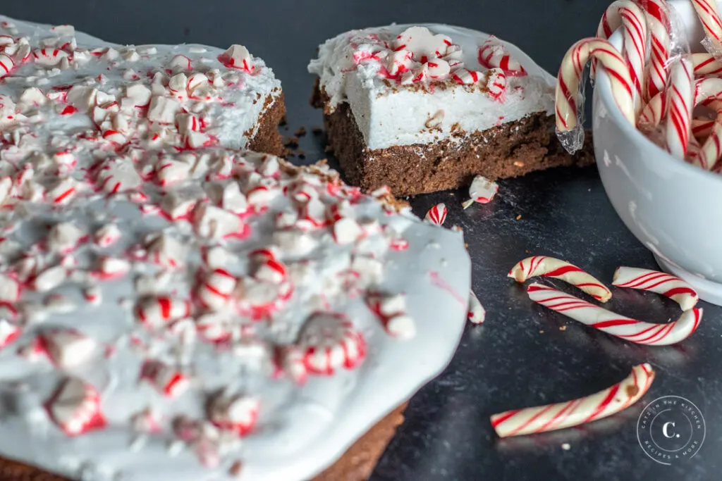 Peppermint Hot Cocoa Brownies ingredients 