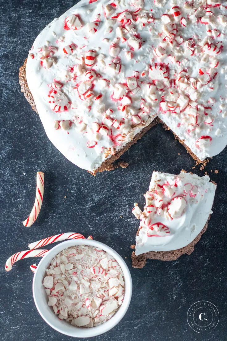 Hot Cocoa Brownies 