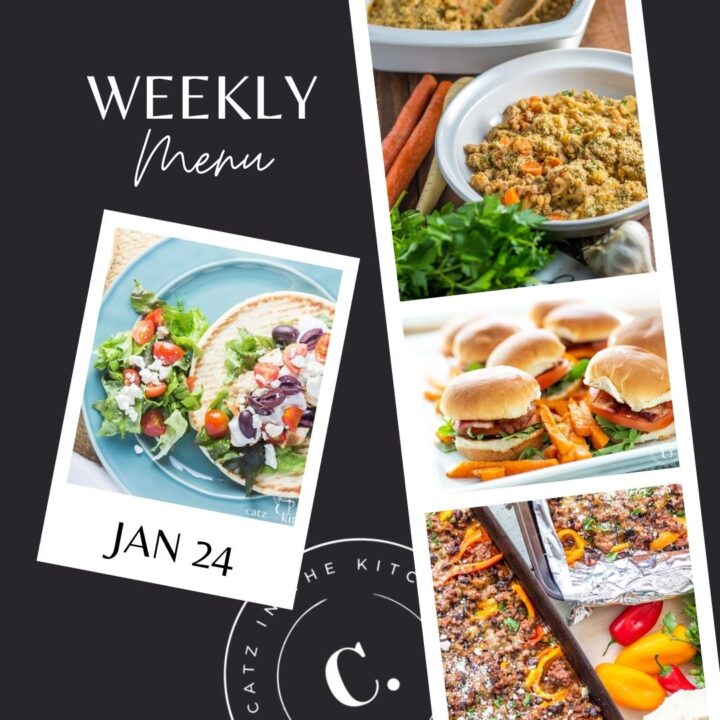 Weekly Menu for the Week of Jan 24