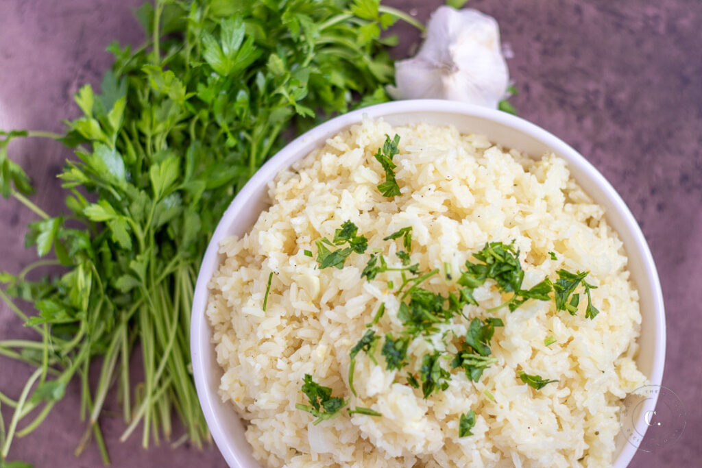 simple Garlic Butter Rice