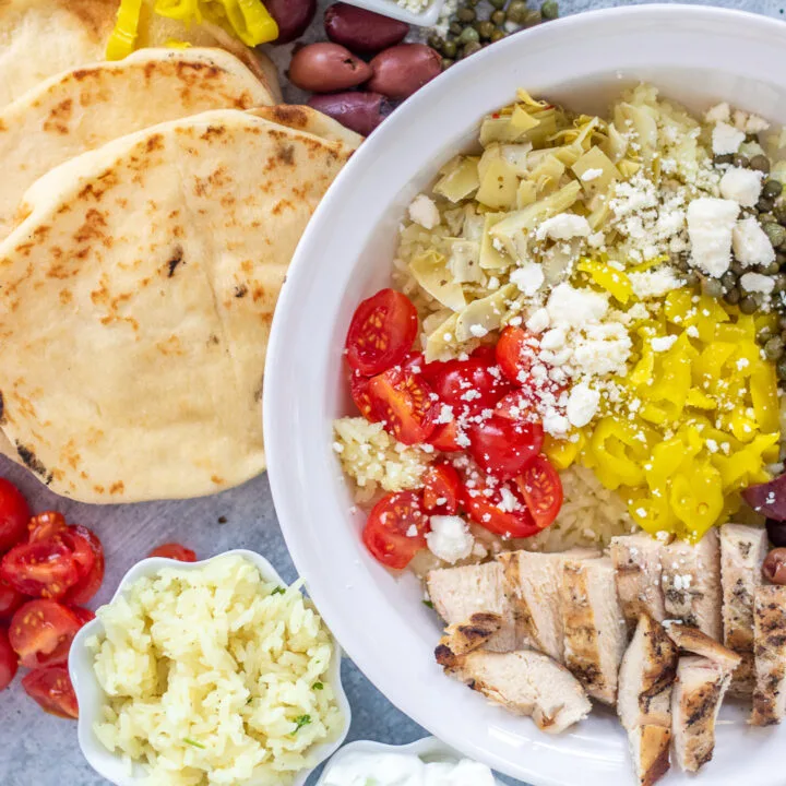 Greek Chicken Bowls