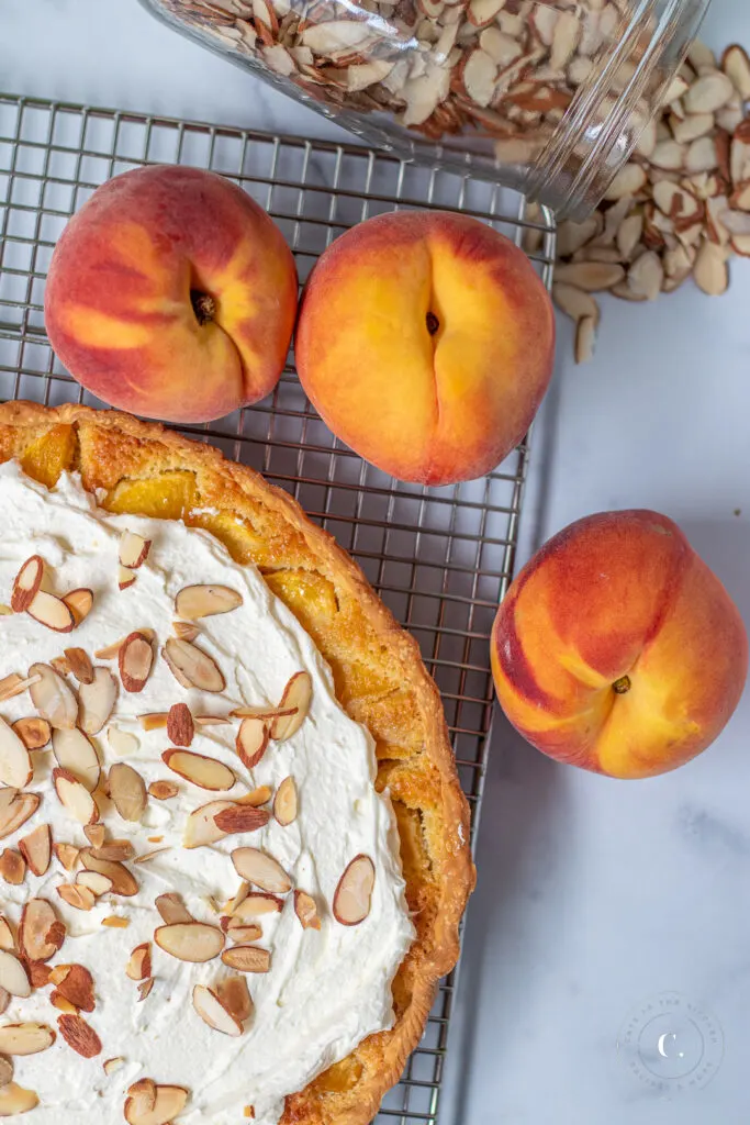 Peach and Almond Tart