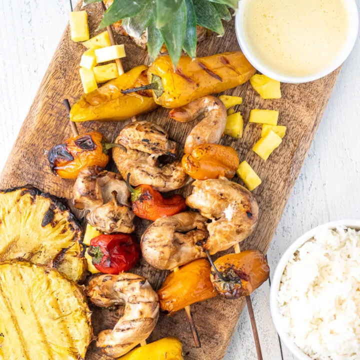 Tropical Chicken Kabobs