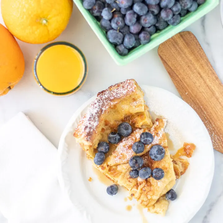 Dutch Baby with Sweet Cream