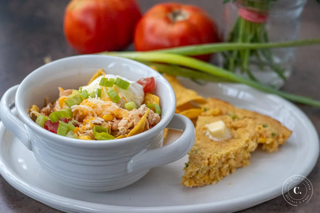 Pantry Simple Slow Cooker Chicken Chili recipe 