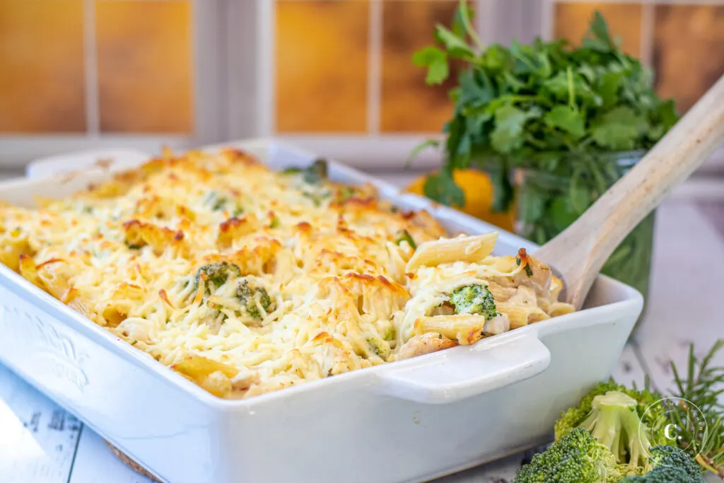 Chicken & Broccoli Alfredo Casserole recipe 