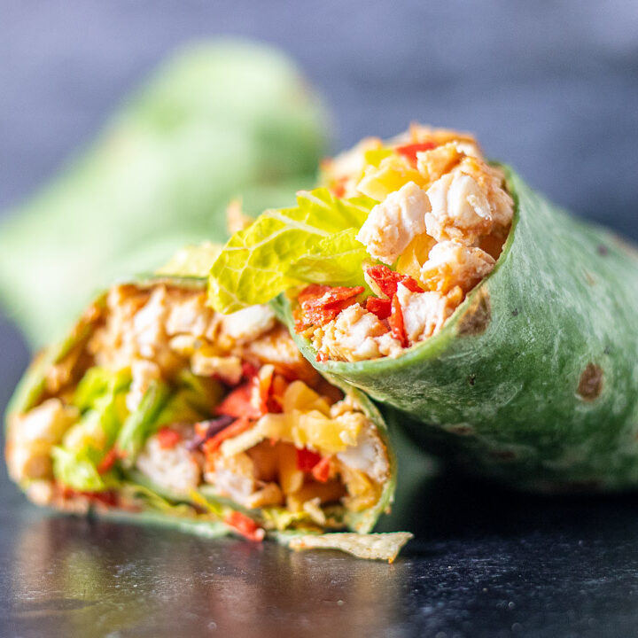Barbecue Chicken Wraps