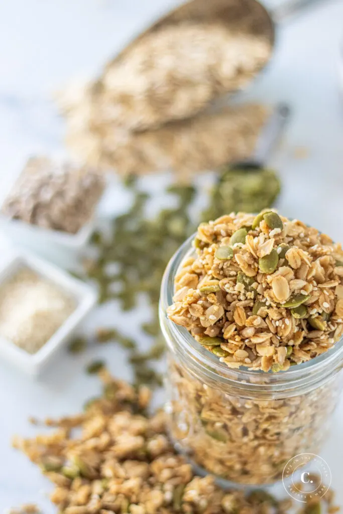 Maple Sea Salt Granola recipe 