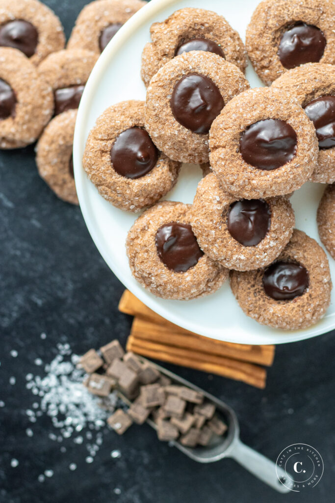 Double Chocolate Thumbprint Cookies recipe 