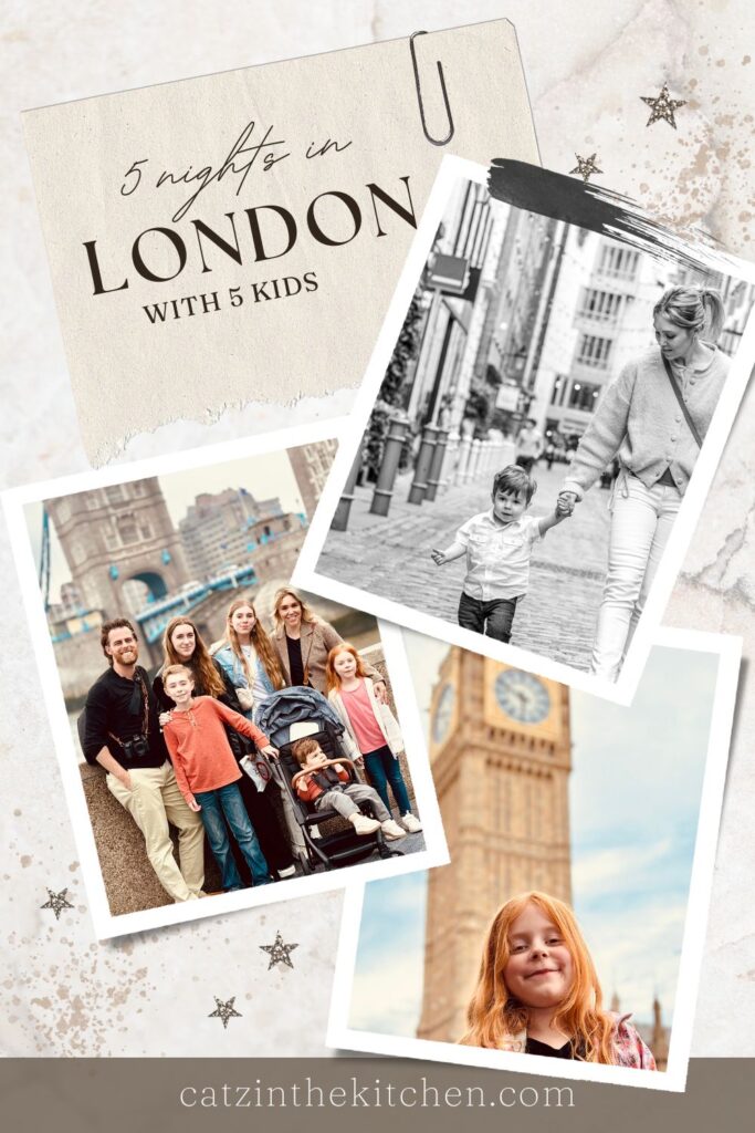 5 Nights in London with 5 Kids