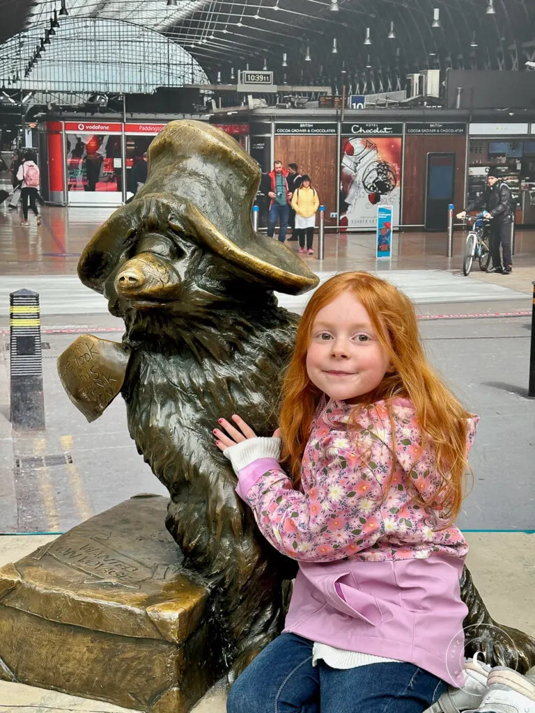 Ruby at Paddington Station 