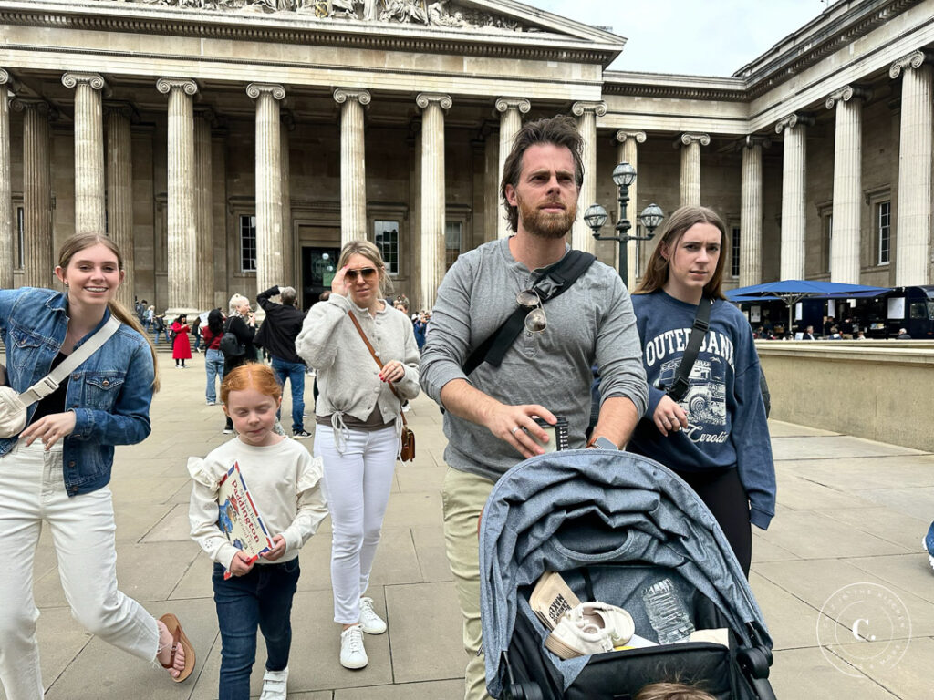 Our family at the British Museum 