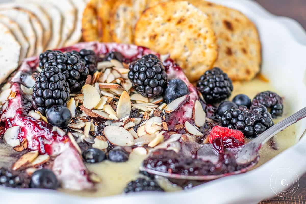Baked Brie with Berry Jam recipe