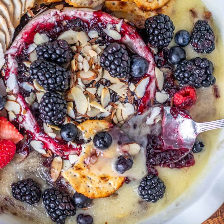 Baked Brie with Berry Jam
