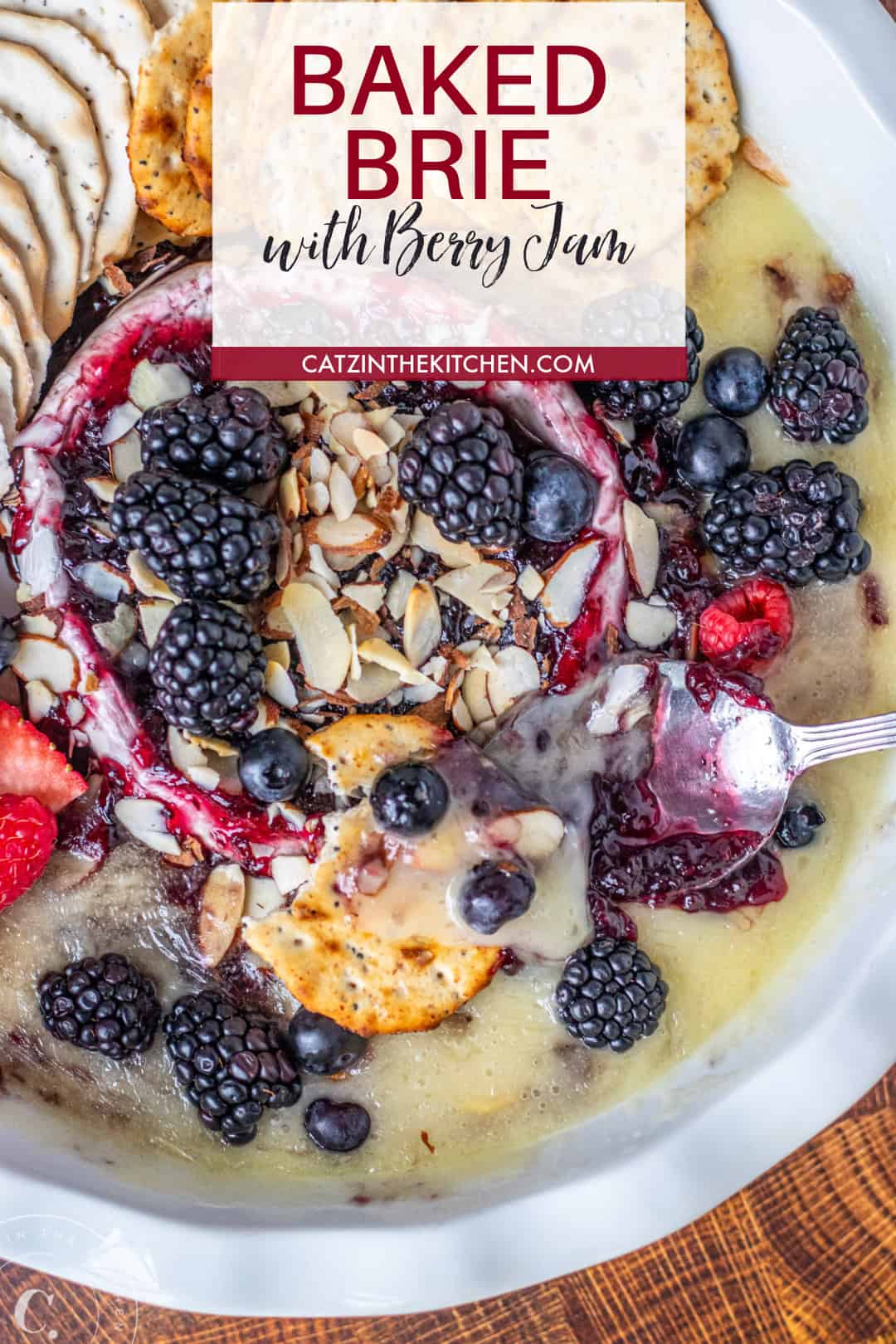 Baked Brie with Berry Jam