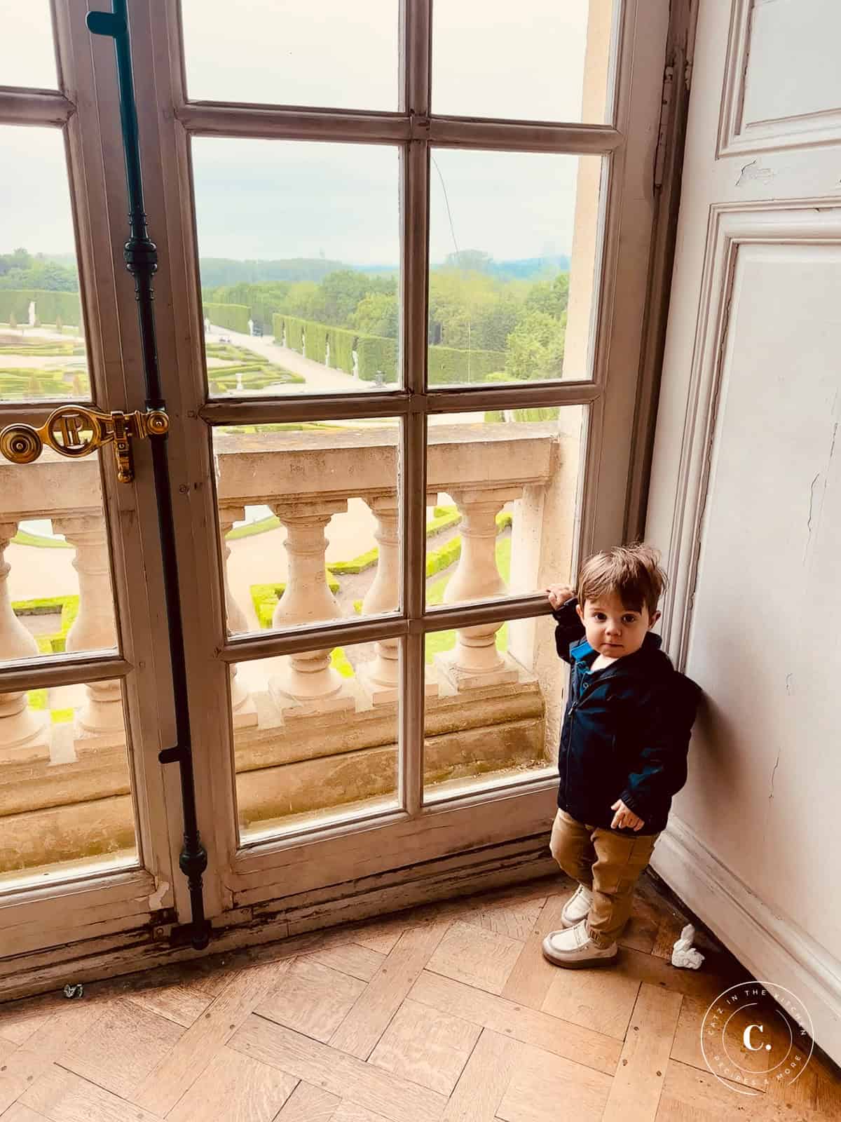 Cadáin at Versailles