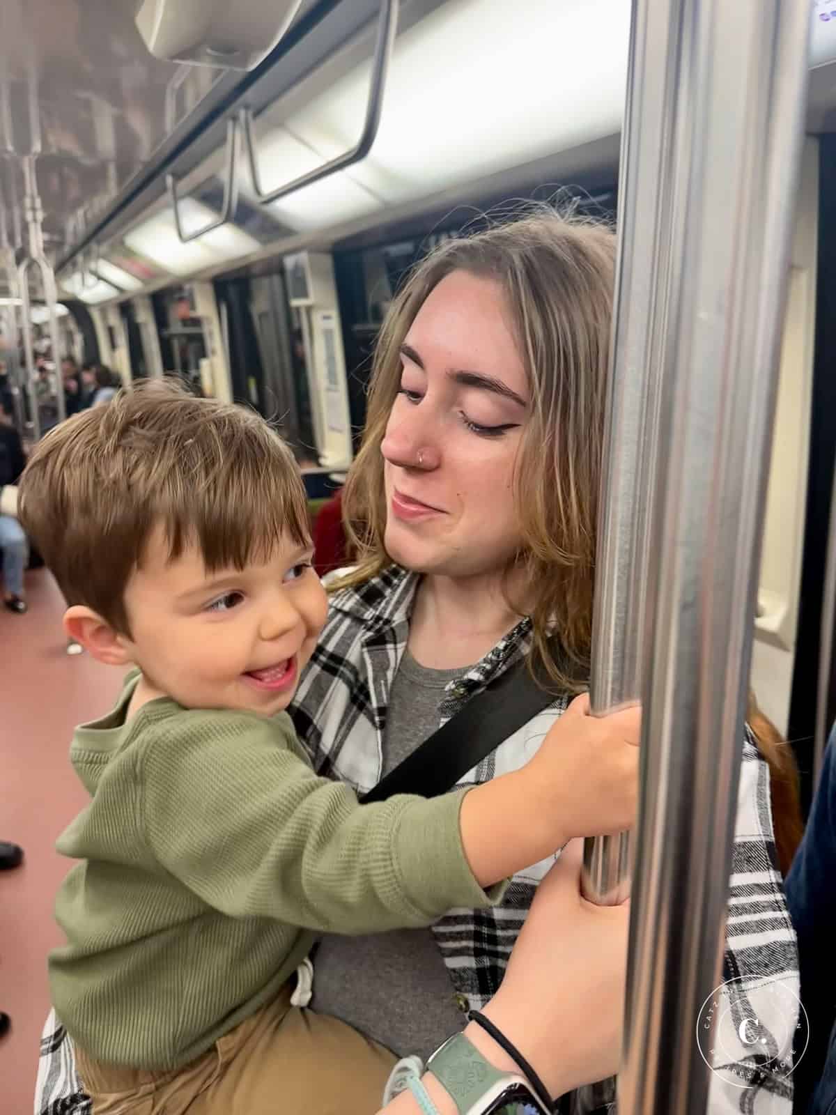 Riding the Paris Metro
