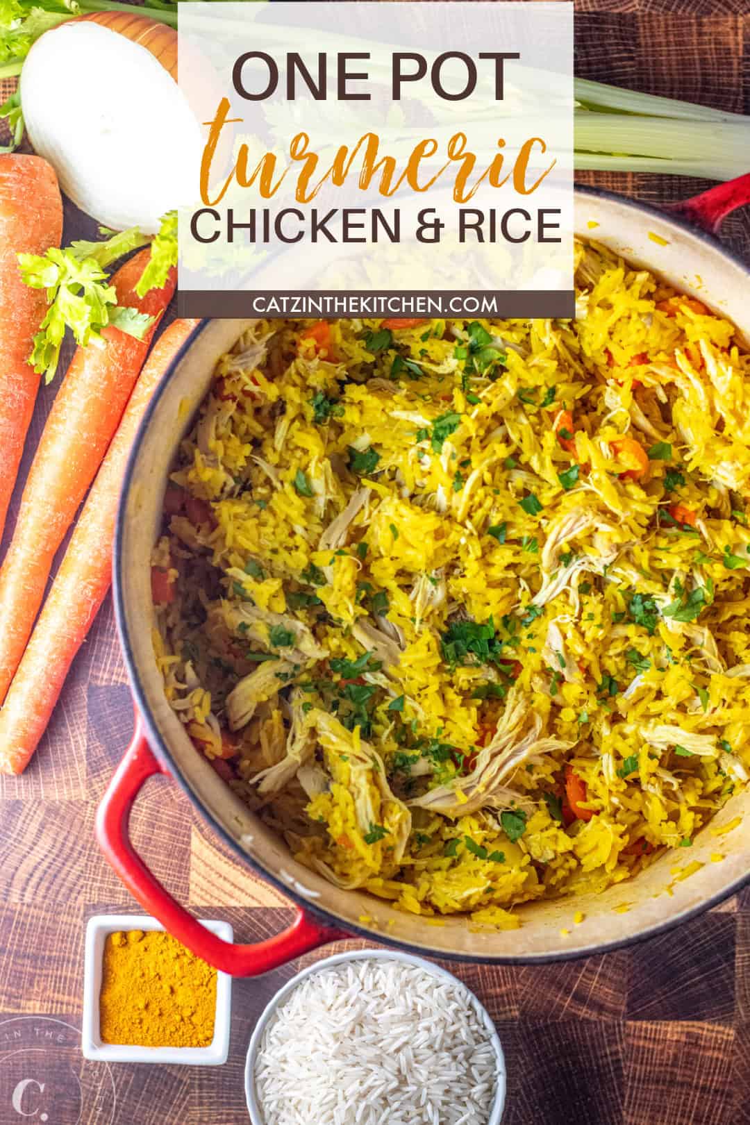 One-Pot Turmeric Chicken & Rice